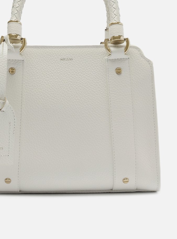 Bolsa Tote Branca Piazza Média Alças