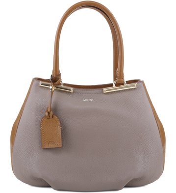 Bolsa Tiracolo Auguri Personalizável Cinza