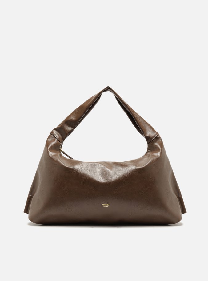Bolsa Hobo Marrom Grande