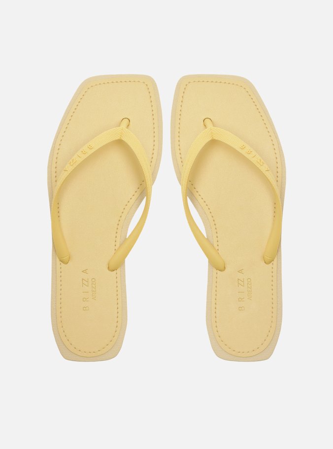 Chinelo de Dedo Amarelo Square Recouro Brizza
