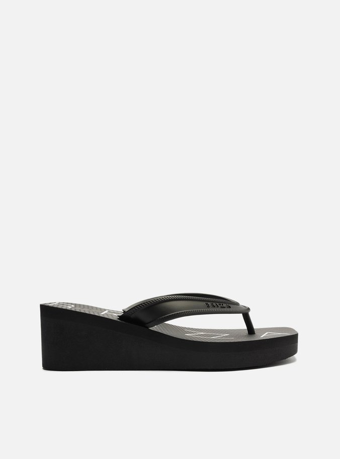 Chinelo de Dedo Preto Plataforma Bold Brizza