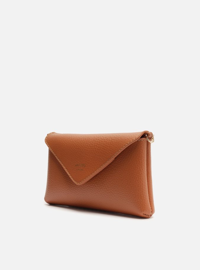 Bolsa Tiracolo Laranja Giorno Pequena Envelope