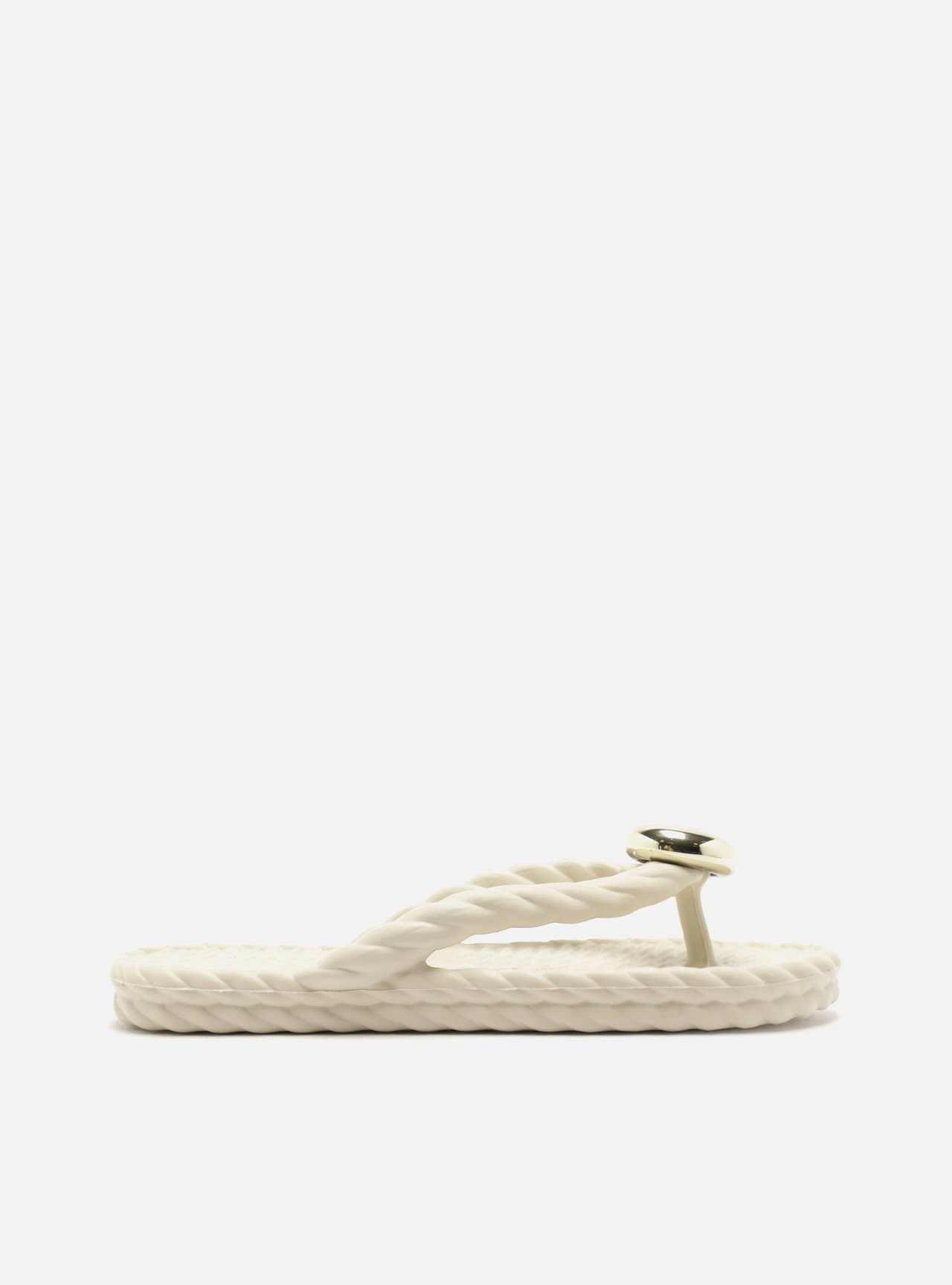 Chinelo de Dedo Branco Marrocos Brizza — foto 1