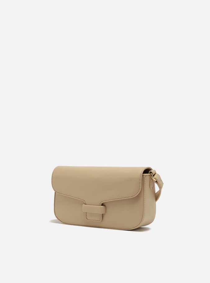 Bolsa Tiracolo Bege Pequena