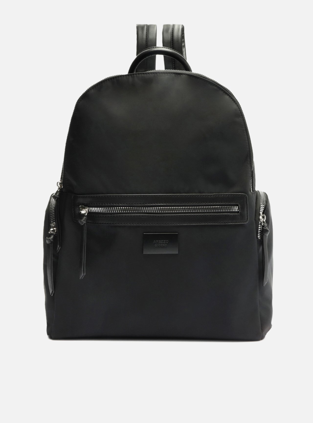 Mochila Nylon Grande Preta — foto 1
