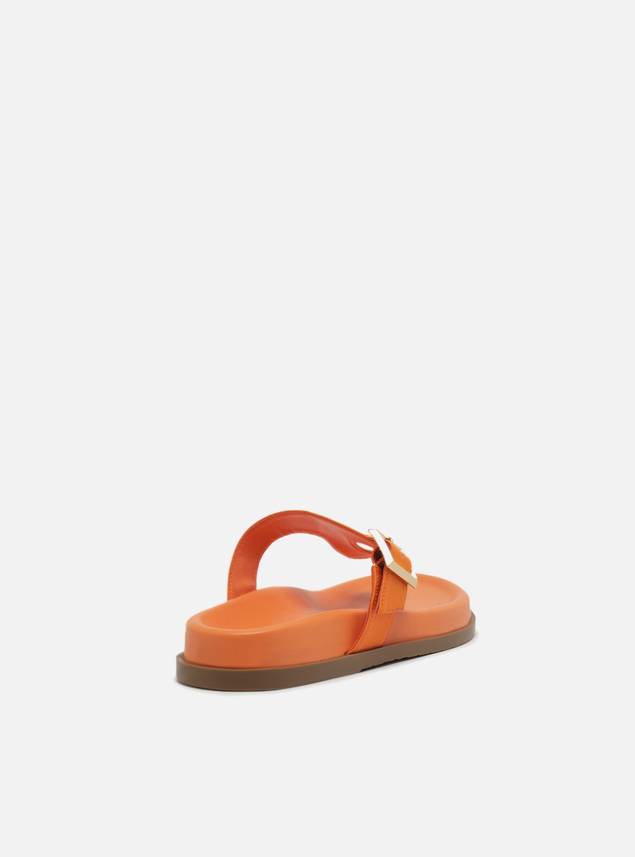 Papete Laranja Cetim Bico Redondo — foto 3