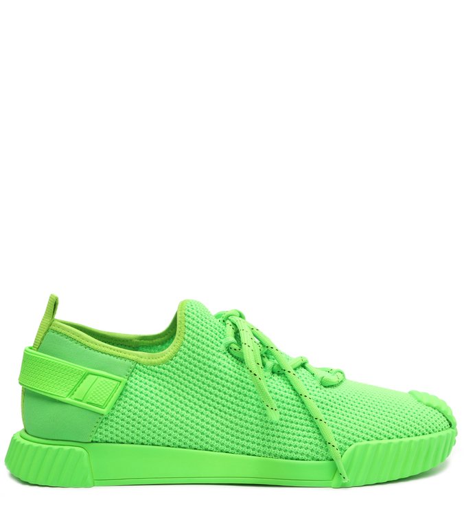 Tênis Verde Neon Multimaterial