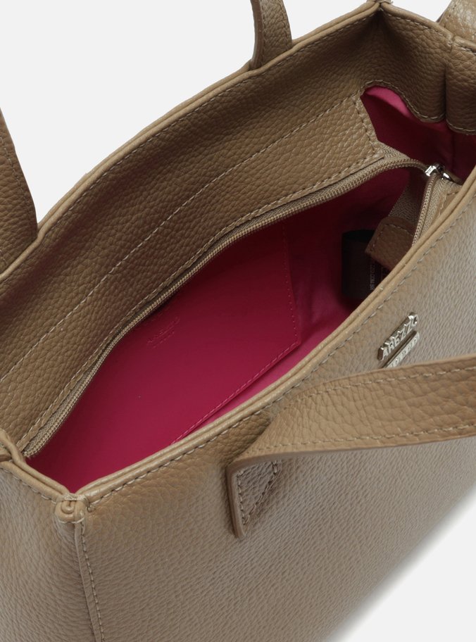 Bolsa Cinza Tote Média
