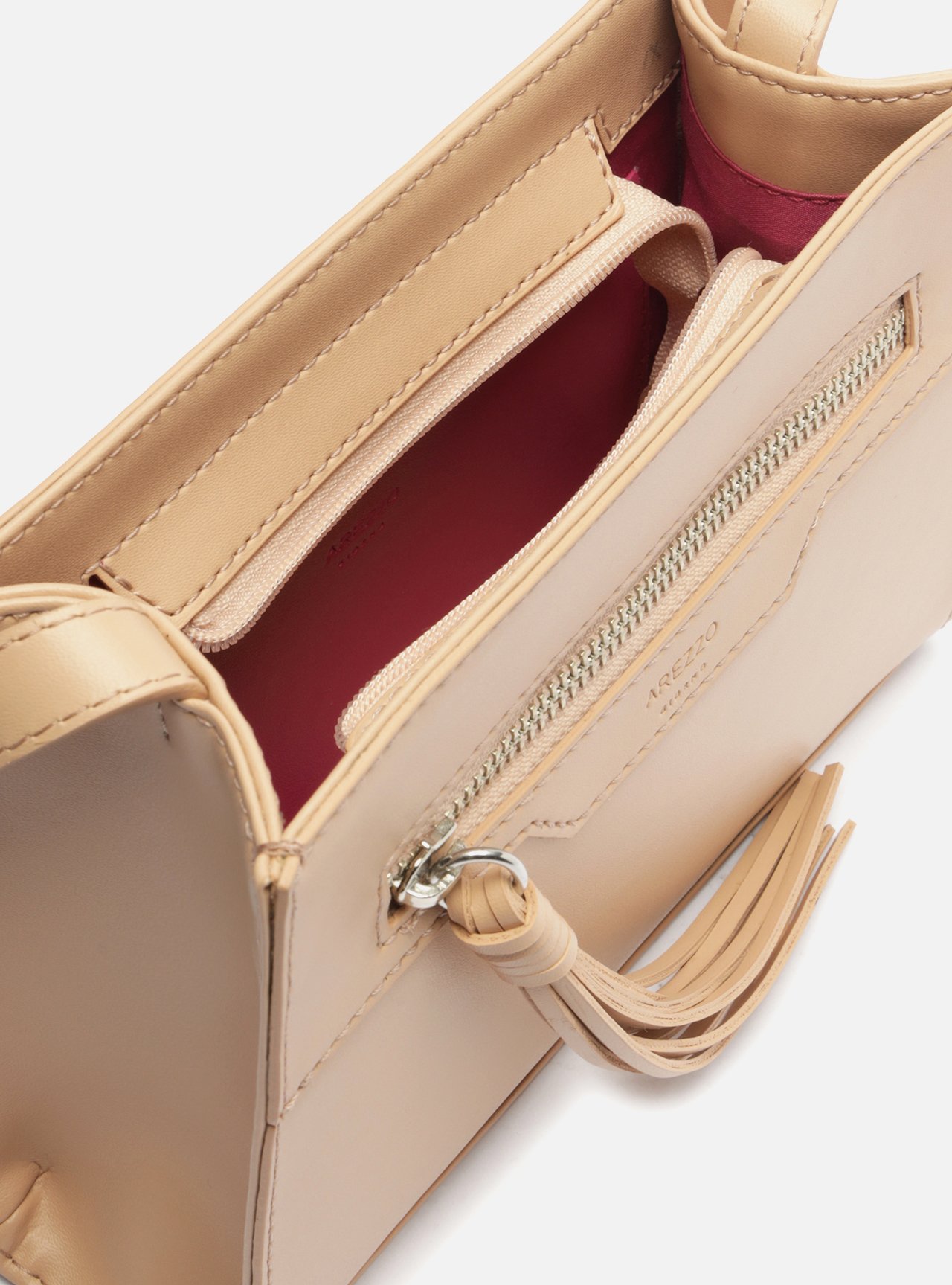 Bolsa Tiracolo Nude Pietra Pequena — foto 4