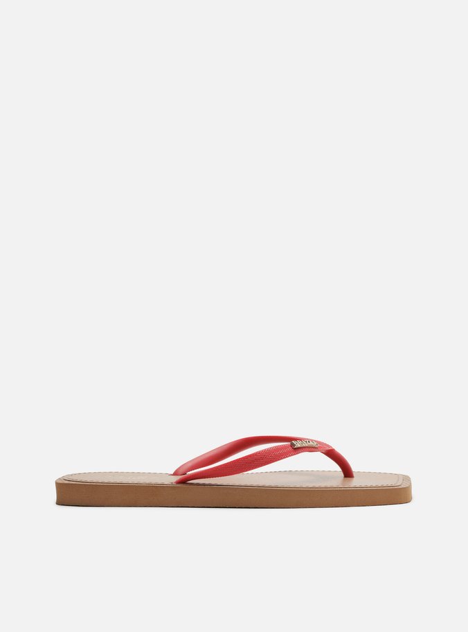 Chinelo de Dedo Multicolorido Square Recouro