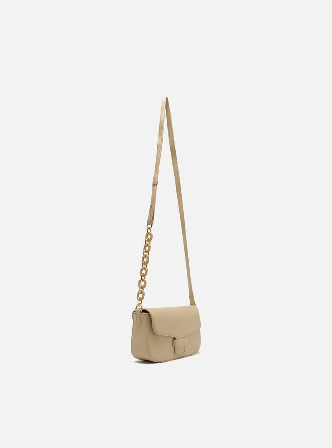 Bolsa Tiracolo Bege Pequena