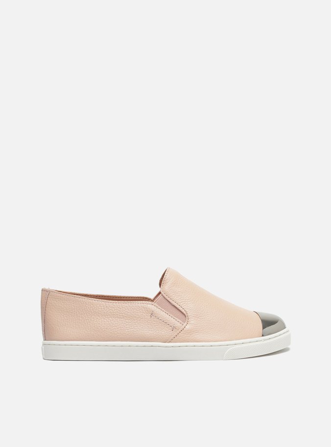 Tênis Slip On Rosa Couro ZZ Mov