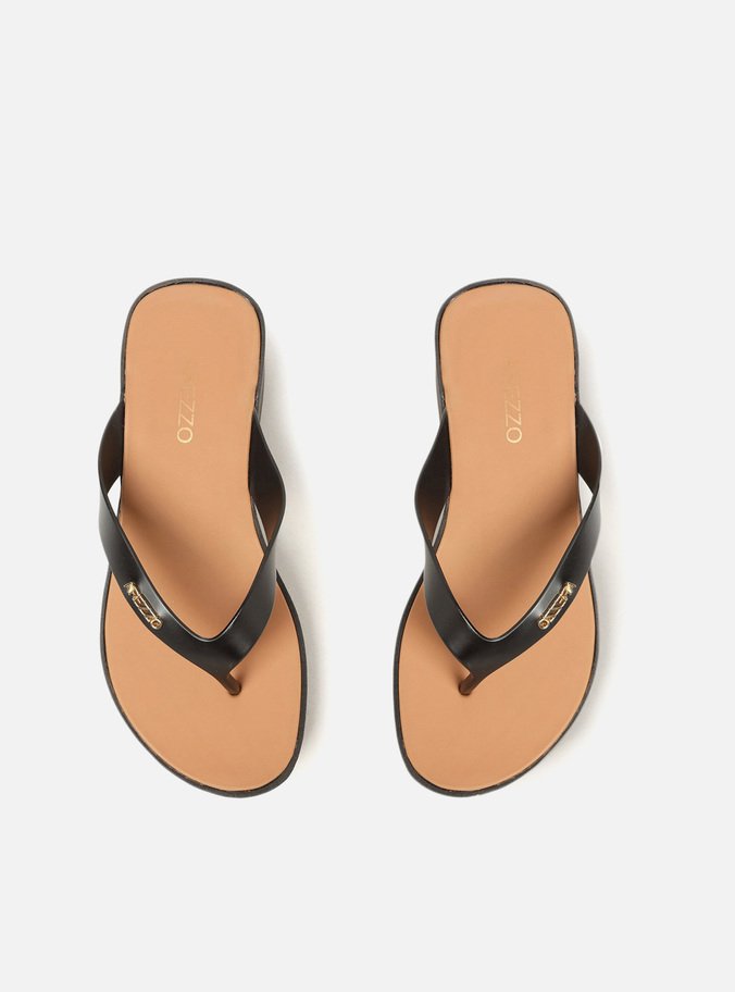 Chinelo Preta Flatform Brizza