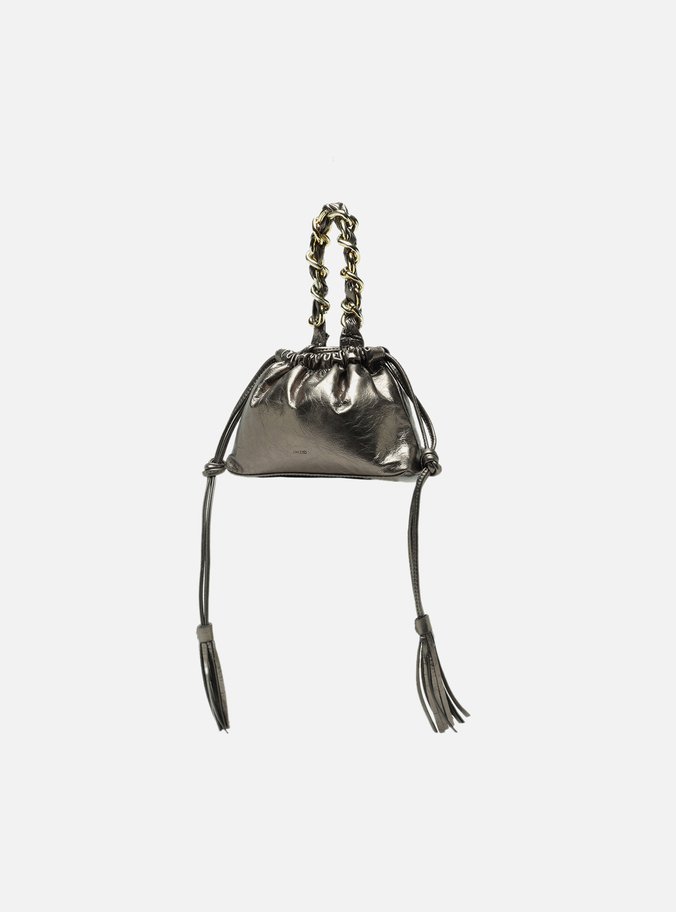 Bolsa Prata Bucket Pequena