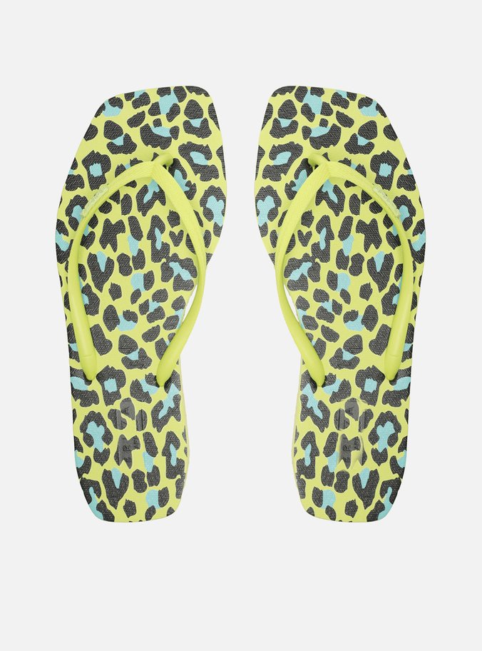 Chinelo de Dedo Amarelo Brizza