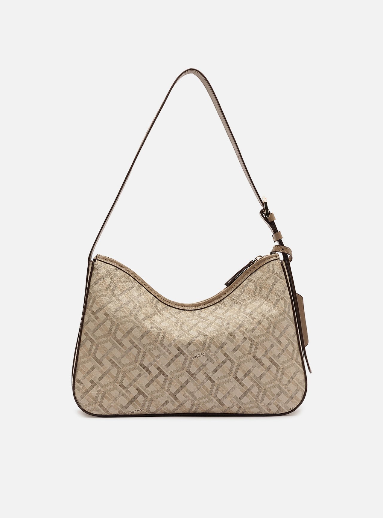 Bolsa Shoulder Multineutra Couro Média Monograma — foto 3