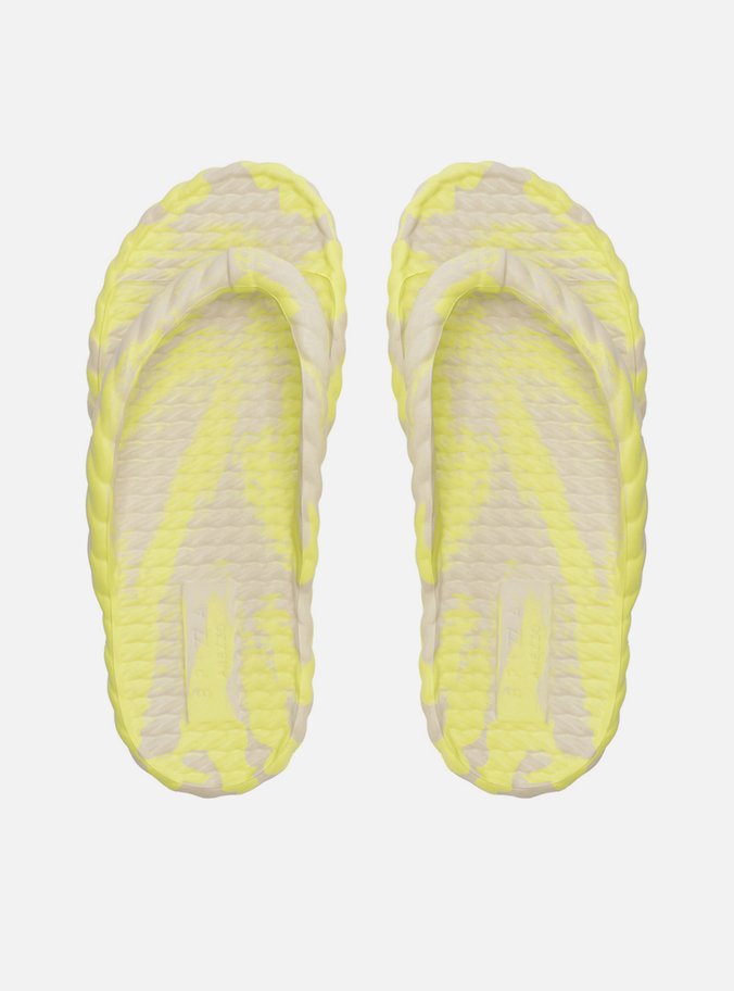 Chinelo de Dedo Amarelo Mescla Marrocos