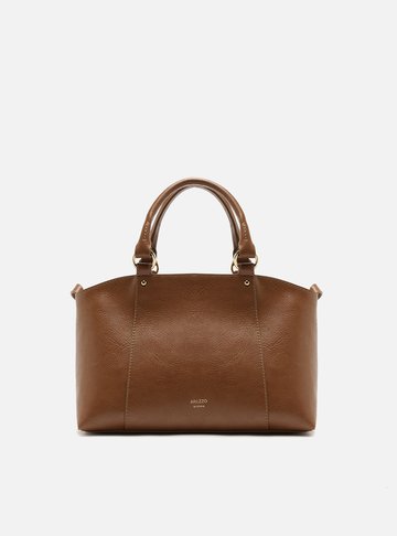 Arezzo — Bolsa Tote Marrom Média Metais