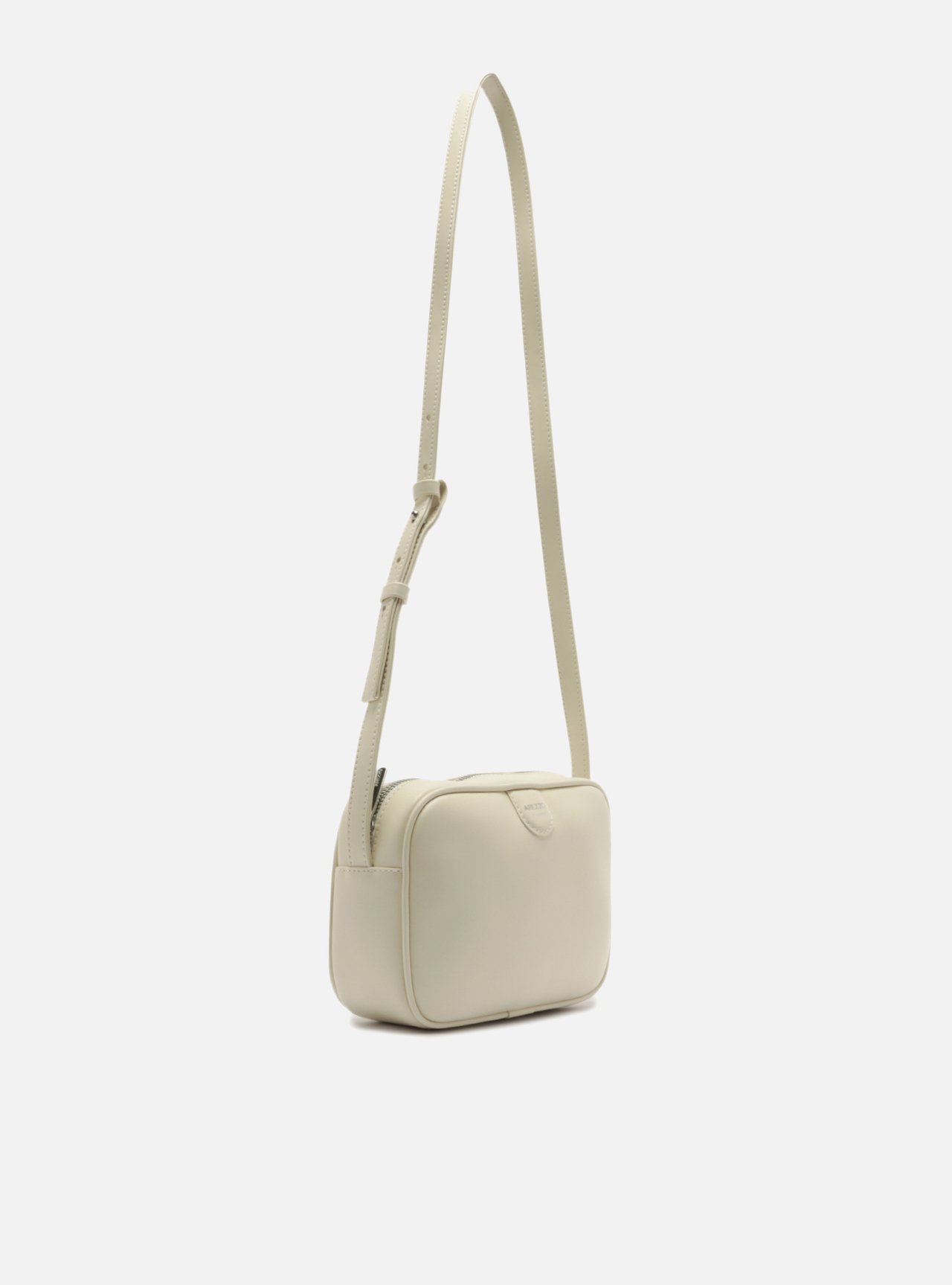 Bolsa Tiracolo Branca Pequena Metais — foto 5