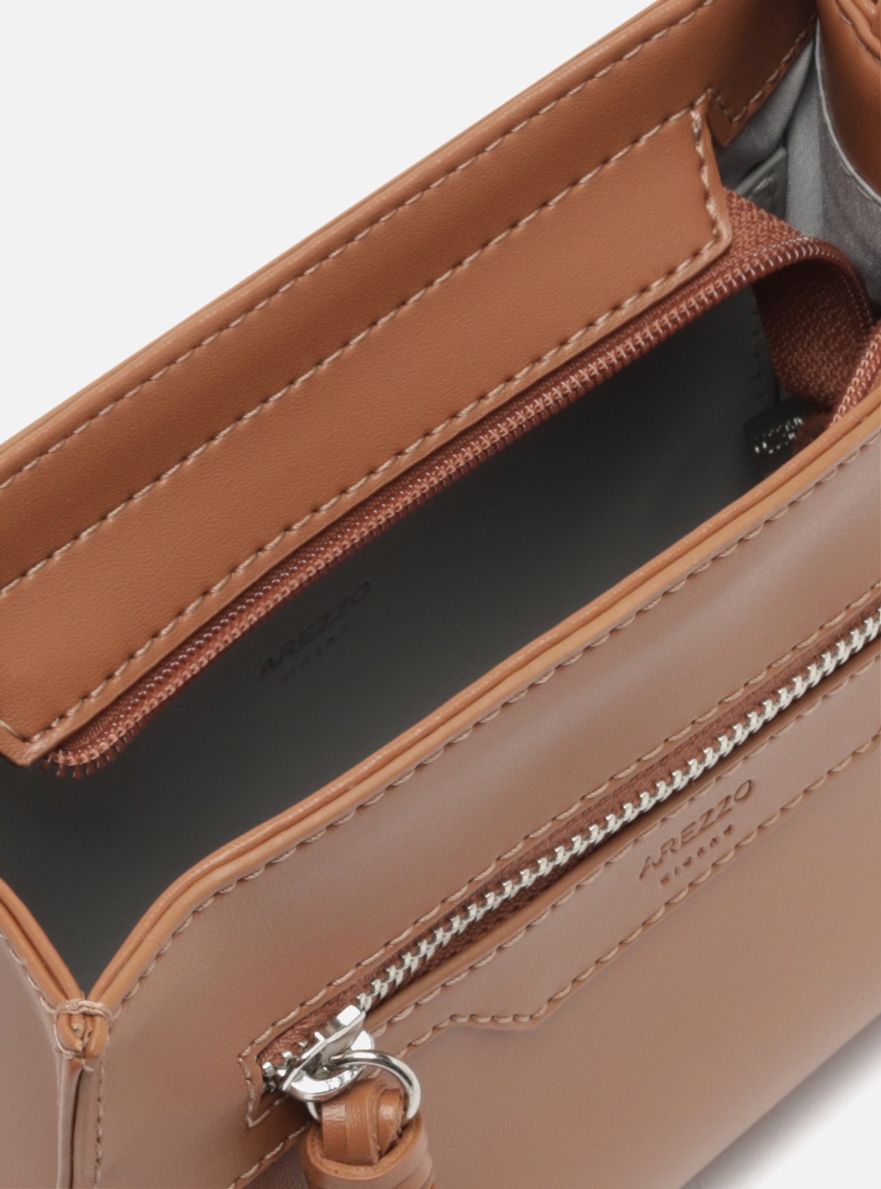 Bolsa Tiracolo Marrom Pietra Pequena — foto 4