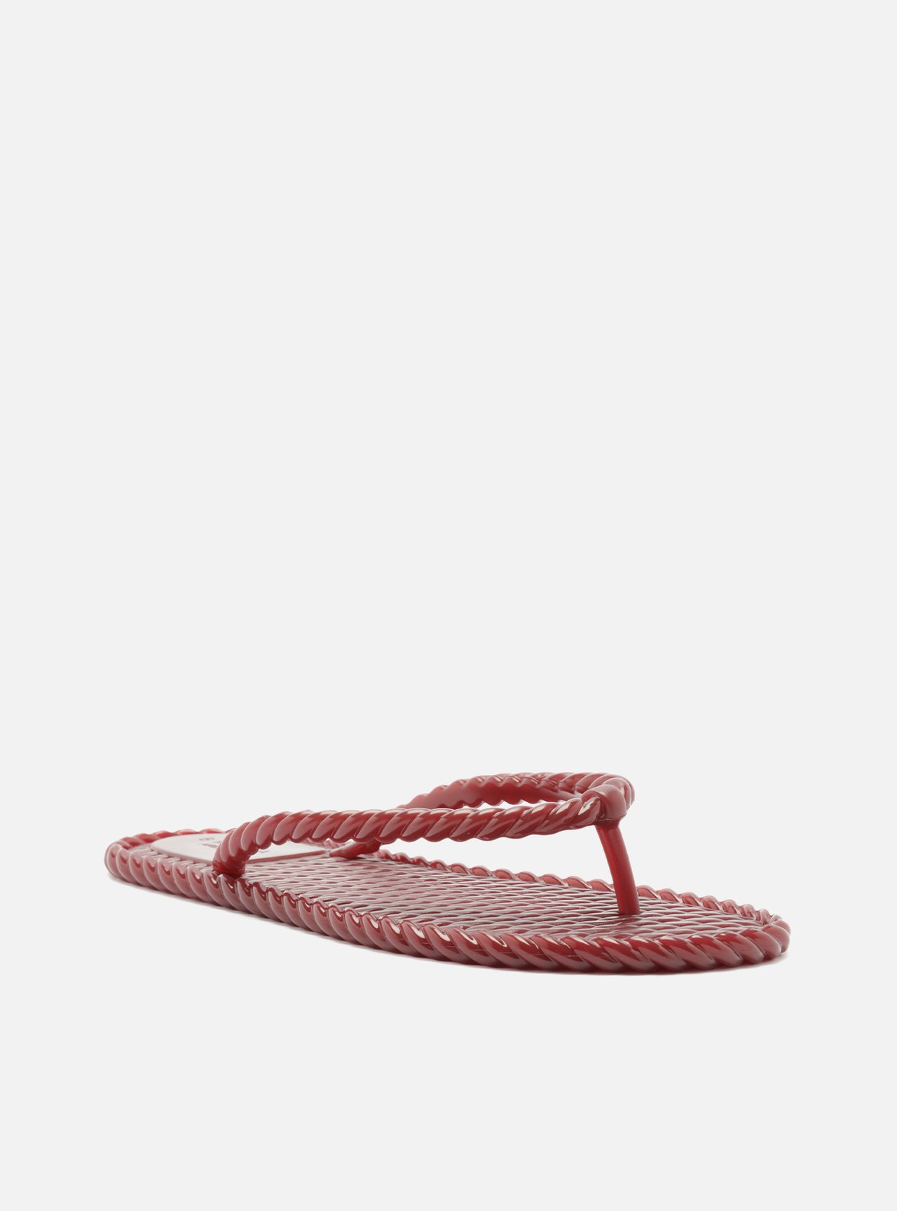 Chinelo de Dedo Vermelha Tressê Brizza — foto 2