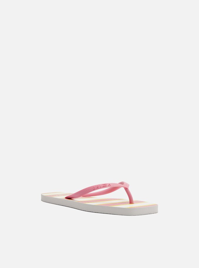 Chinelo Rosa Listrado Brizza