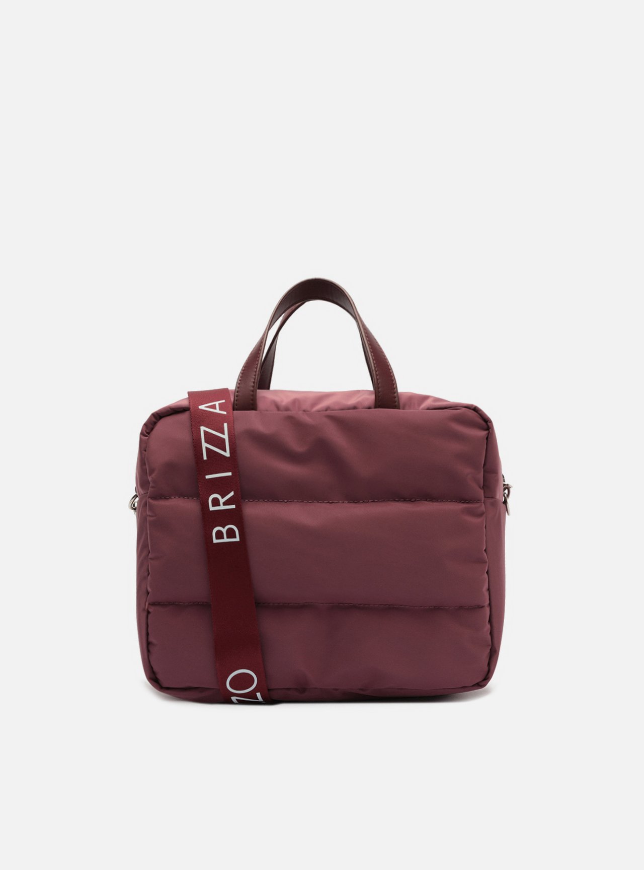 Bolsa Térmica Tiracolo Bordô Nylon Gigi Média — foto 3