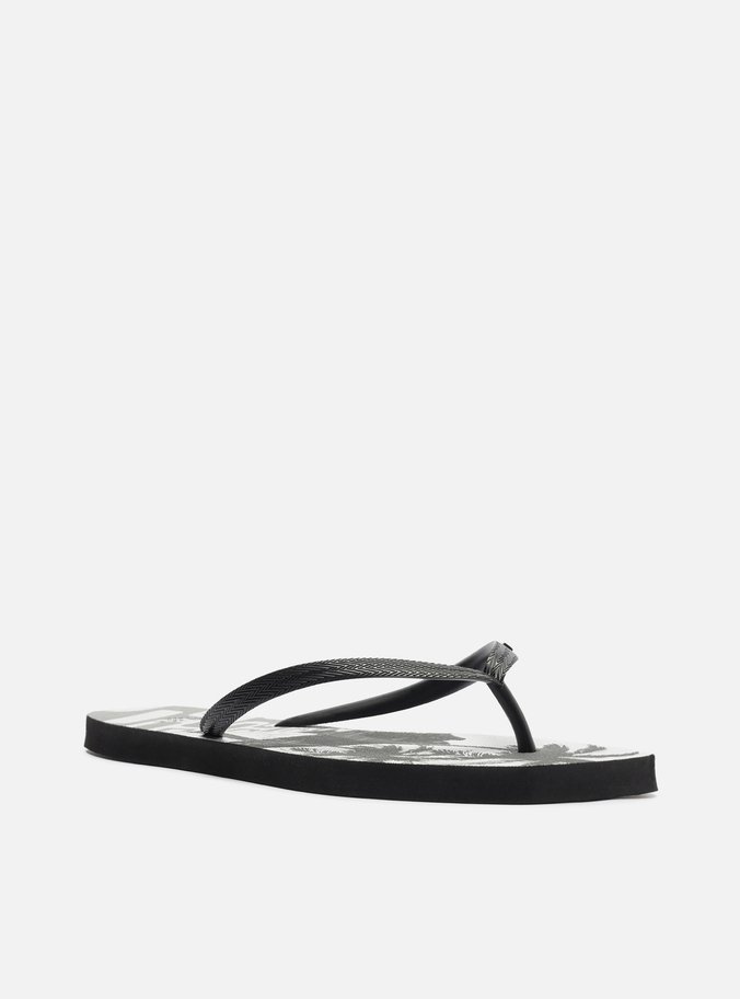Chinelo Preto Estampa Brizza