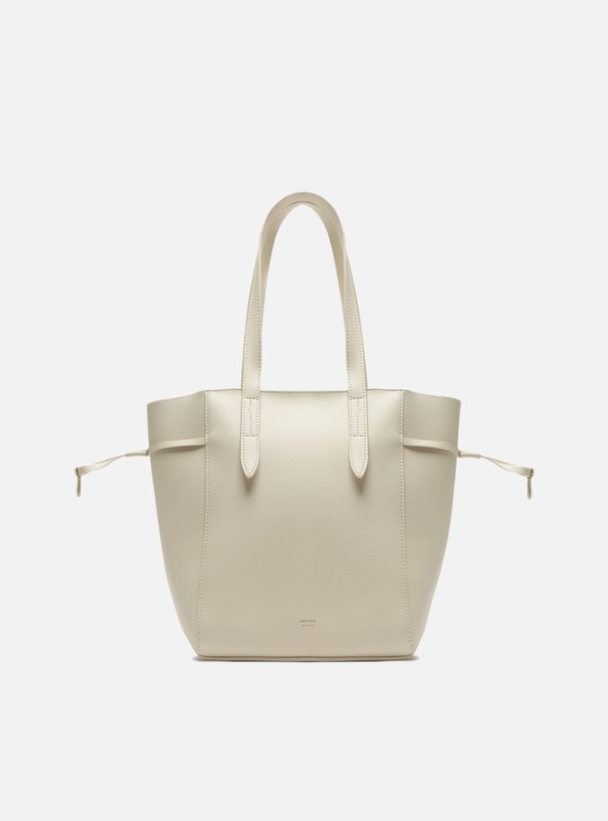 Bolsa Shopping Off-White Double Face Média