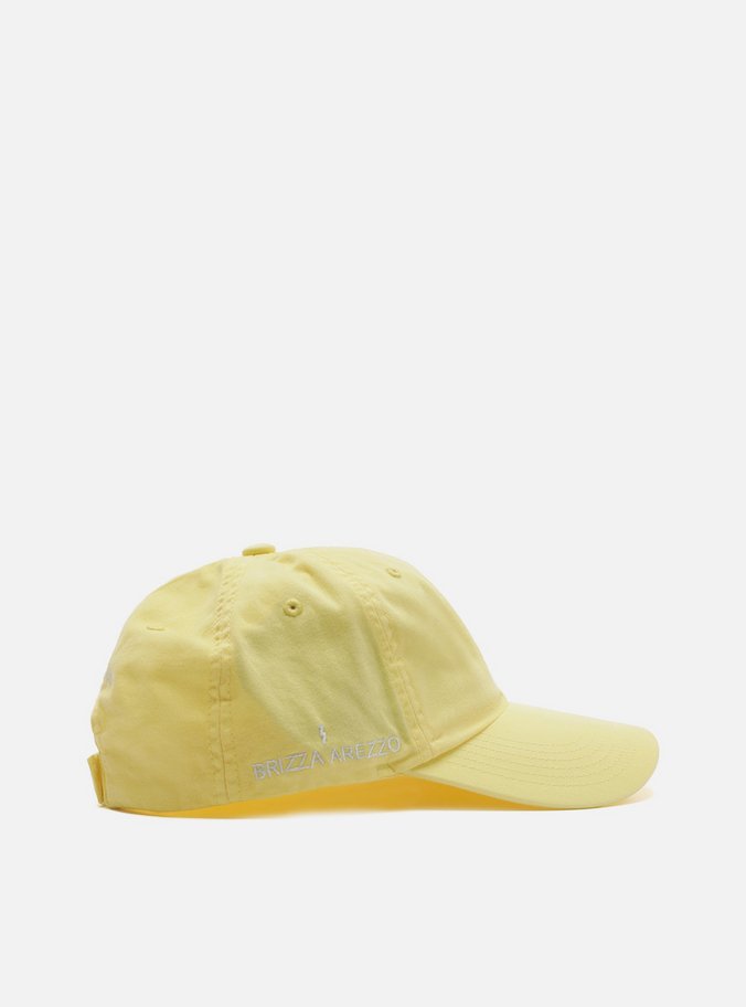Boné Ajustável Amarelo Bordado Brizza