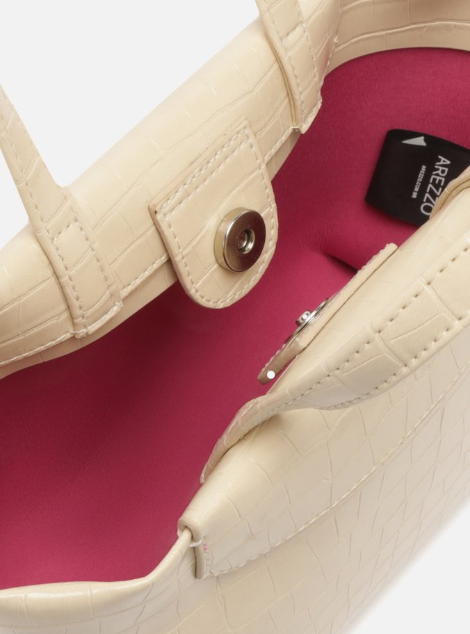 Bolsa Tiracolo Branca Média