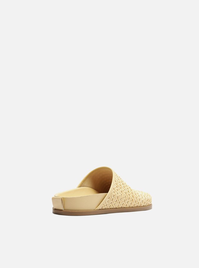 Clog Sabot Palha Natural
