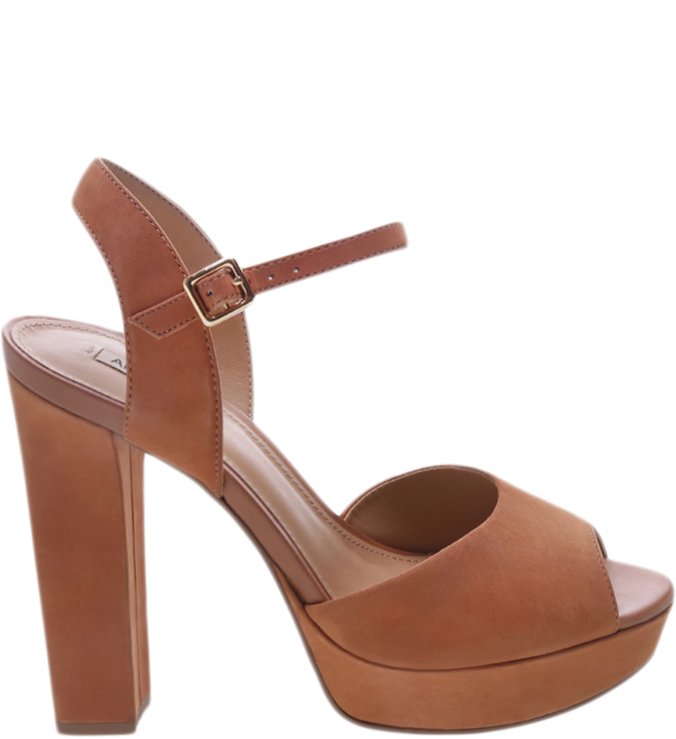 Meia-pata Nobuck Tan