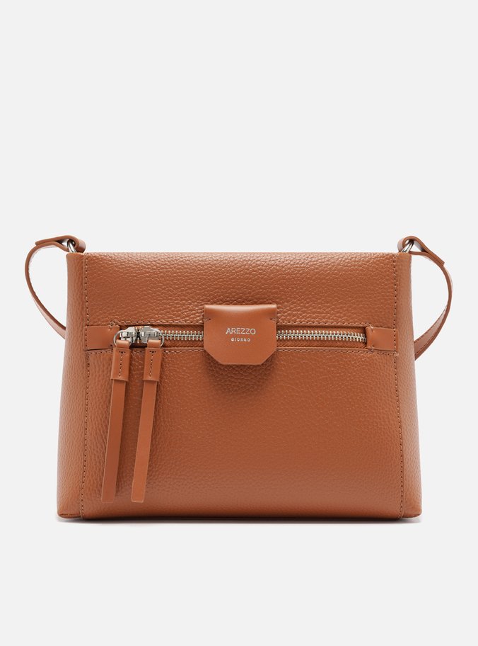 Bolsa Marrom Tiracolo Média
