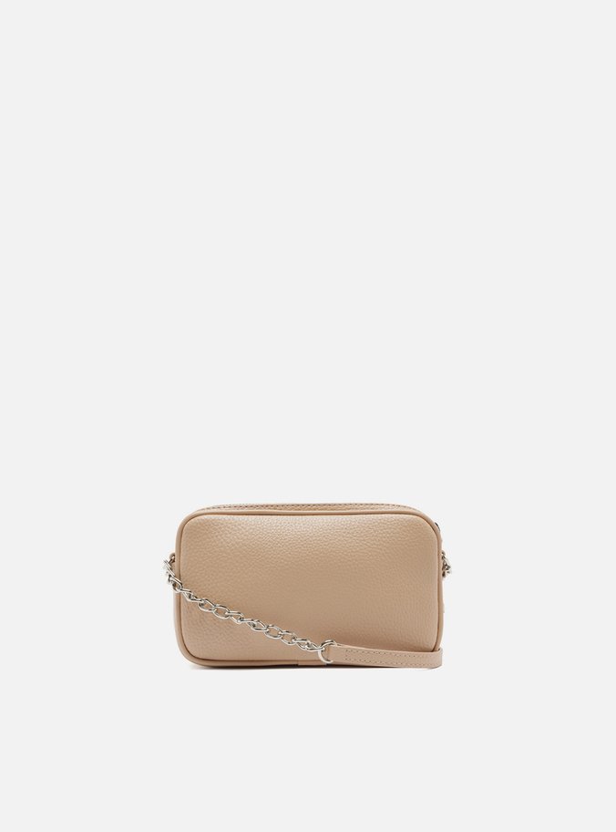 Bolsa Tiracolo Nude Pequena Corrente Basic
