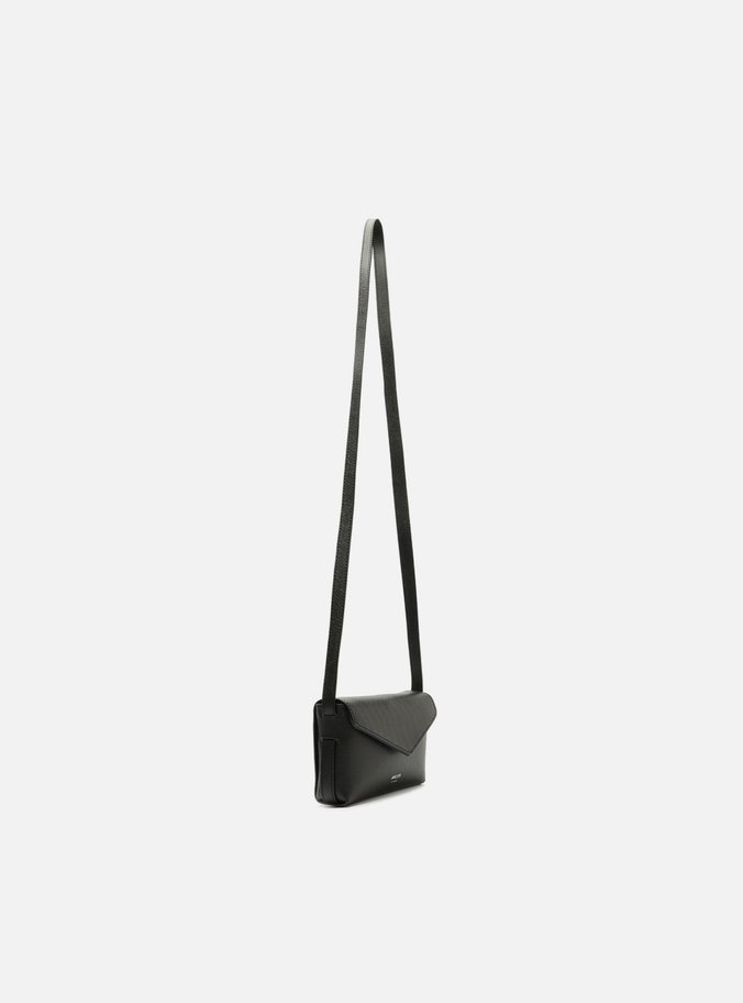 Bolsa Tiracolo Preta Pequena Envelope