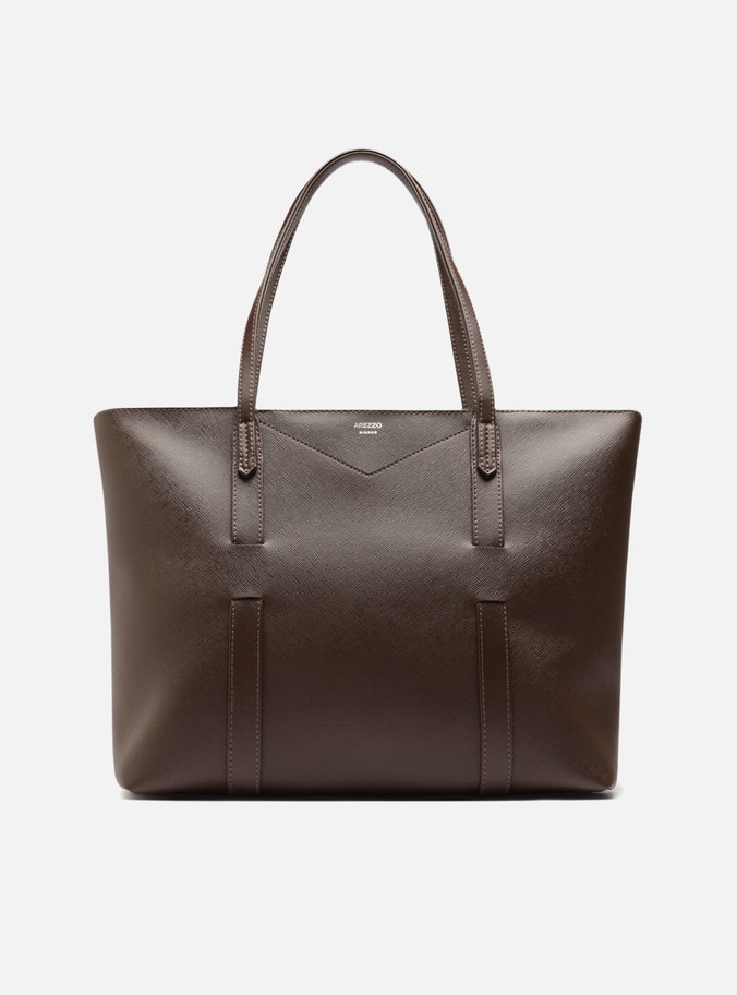 Bolsa Shopping Marrom Grande