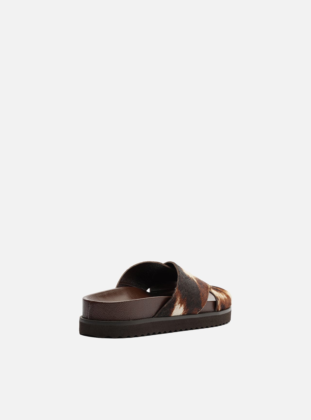 Tamanco Bico Redondo Flatform Xis Alto — foto 3