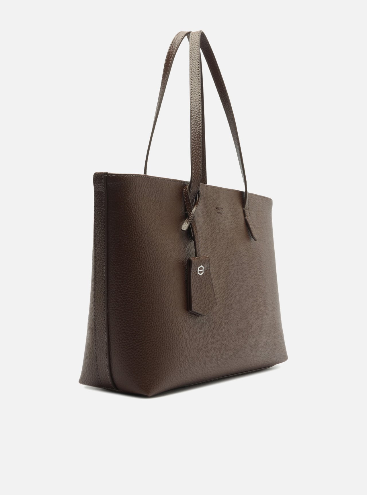Bolsa Shopping Marrom Escura Manu Grande — foto 5