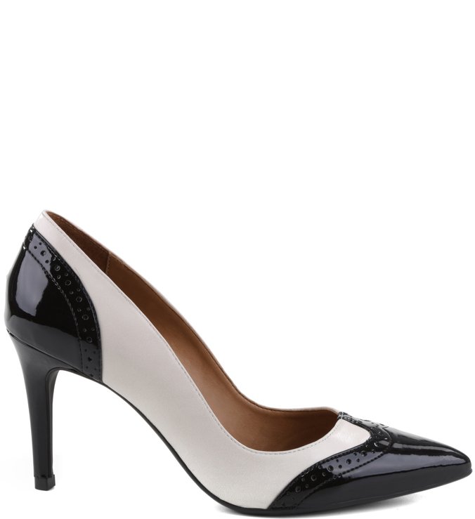 Scarpin Bicolor P&B