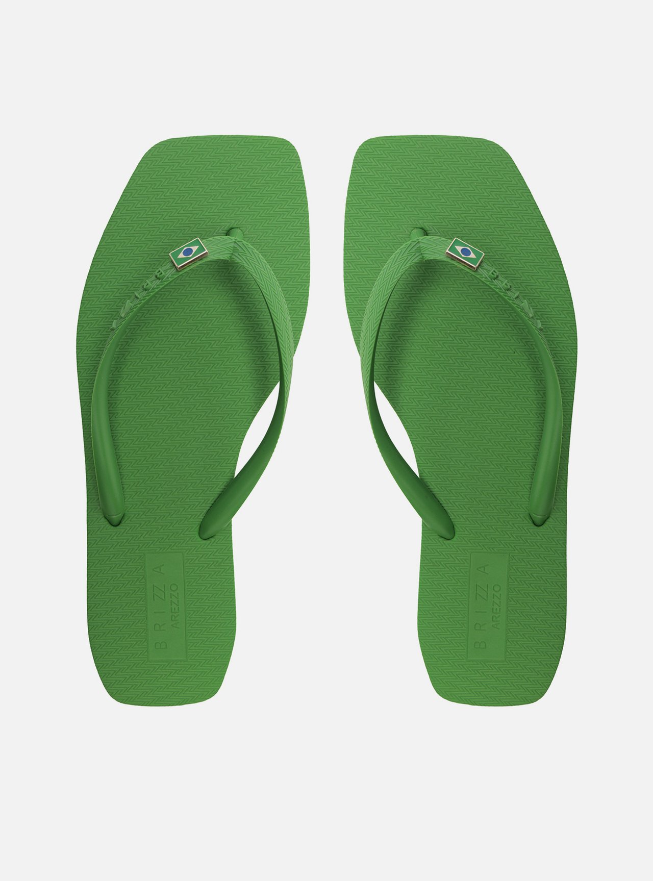Chinelo de Dedo Verde Square Brasil — foto 1