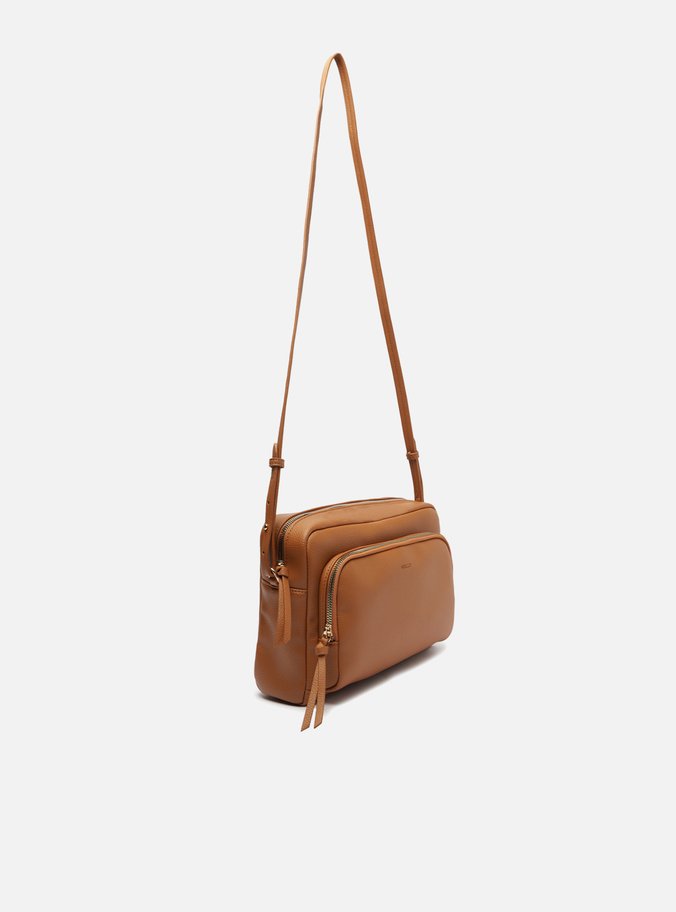 Bolsa Marrom Tiracolo Média