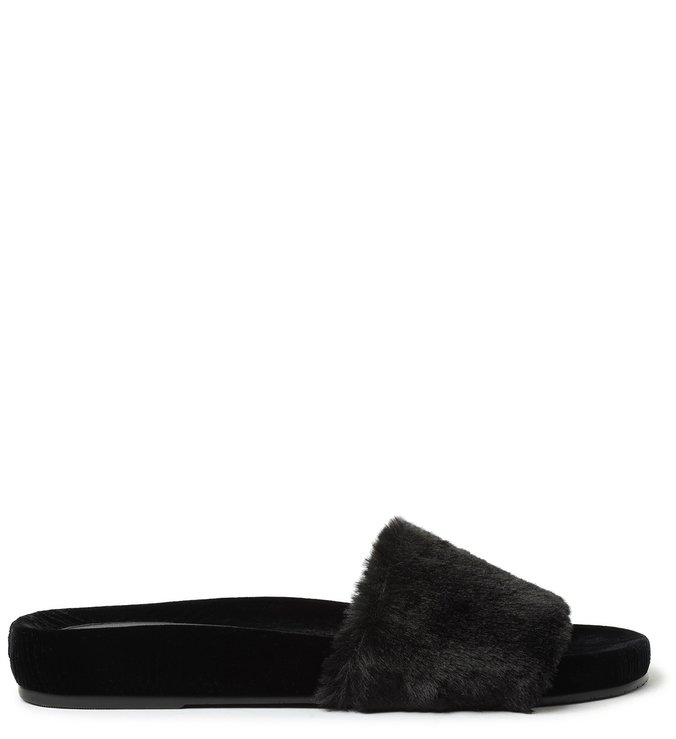 Chinelo Slide Preta Pelos Anatômica Home