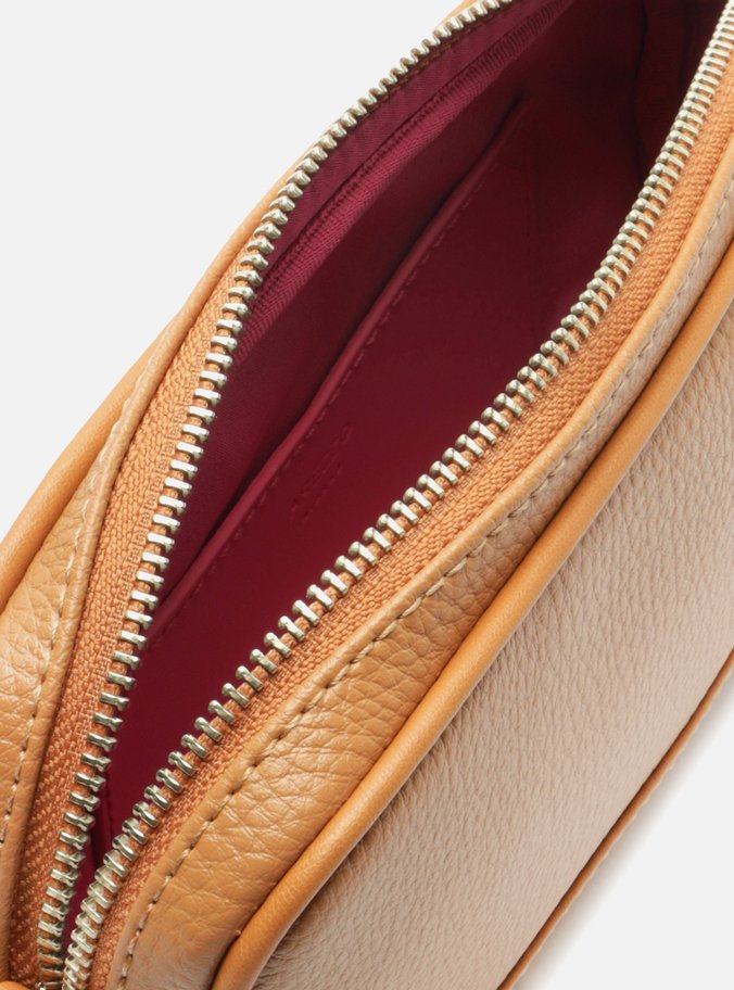 Bolsa Tiracolo Marrom Pequena Corrente Basic