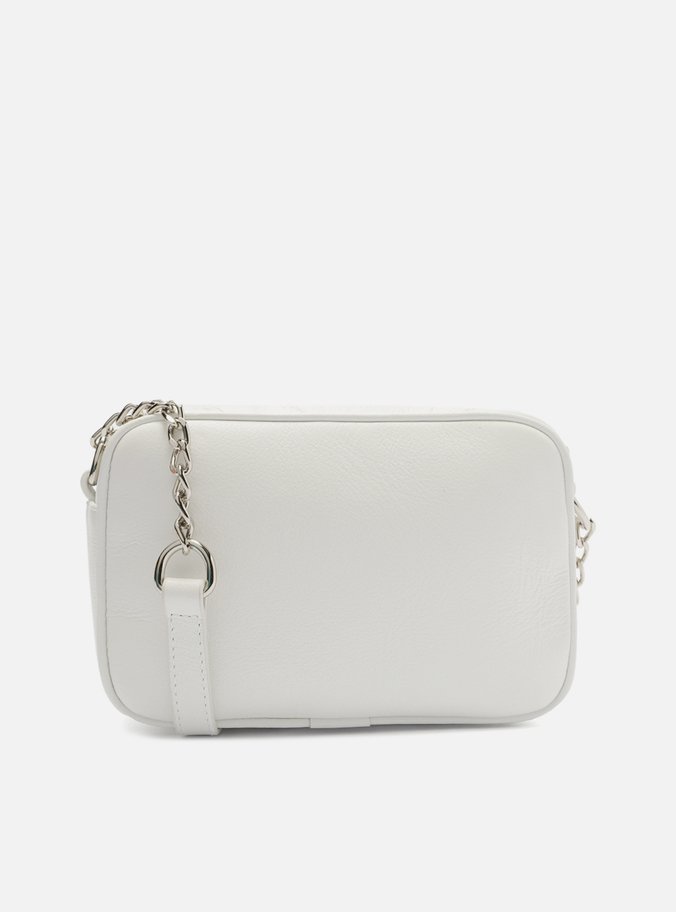Bolsa Tiracolo Branca Couro Francine Pequena