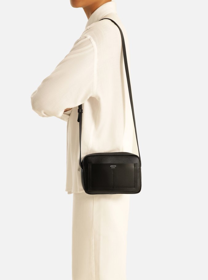 Bolsa Tiracolo Preta Pequena Bolso