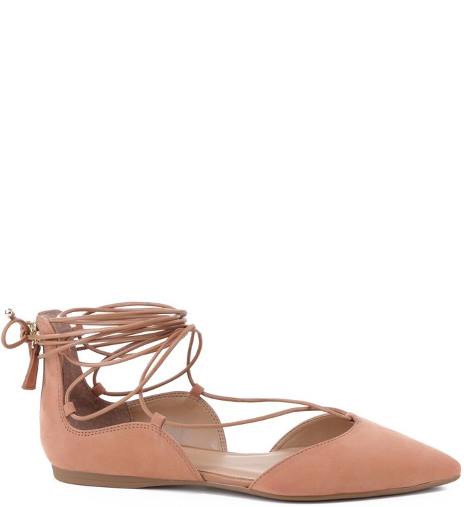 Sapatilha Amarrações Blush