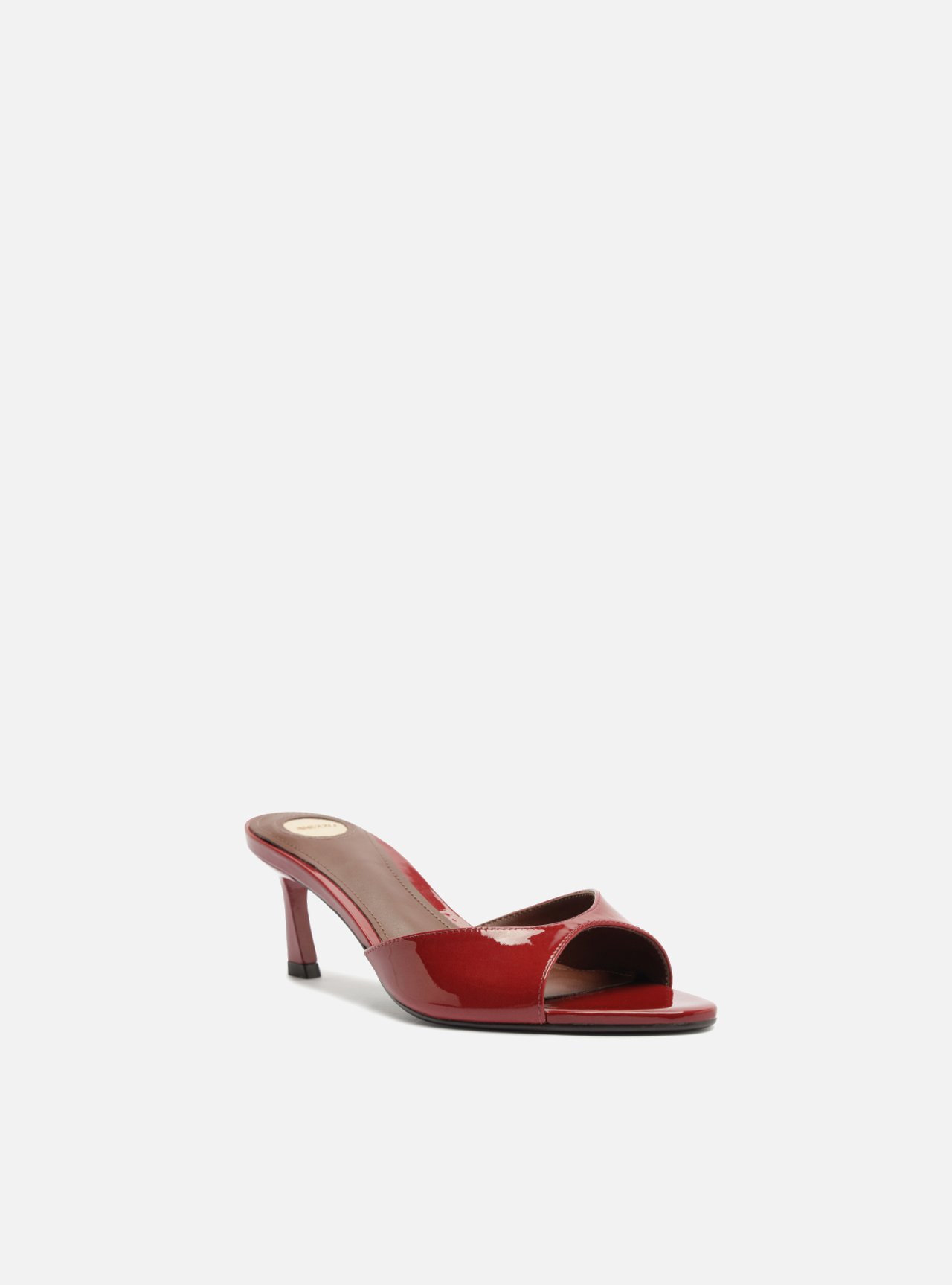 Tamanco Vermelho Salto Fino — foto 2