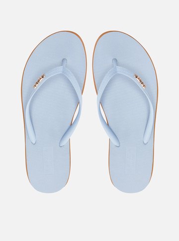 Chinelo de Dedo Azul Bicolor Brizza