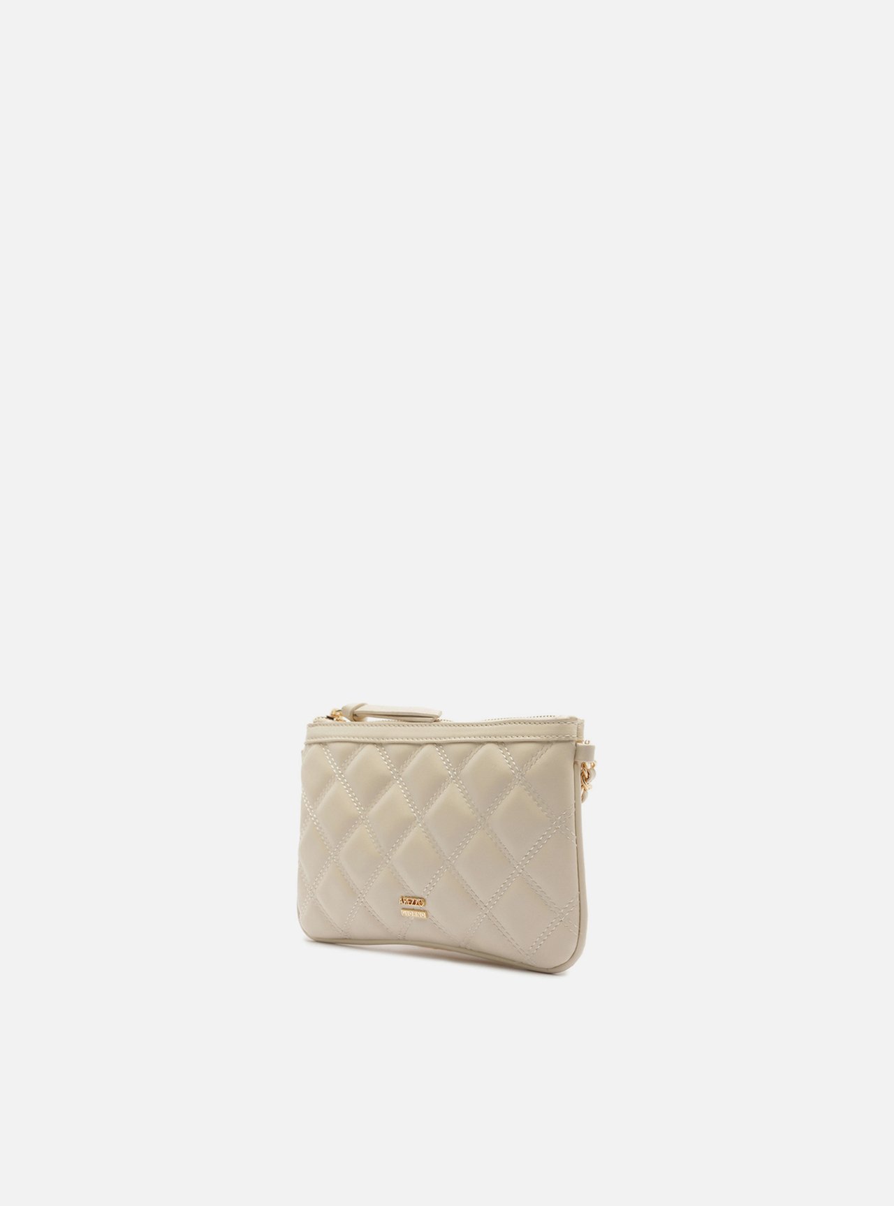 Bolsa Tiracolo Branca Pequena Matelassê Corrente — foto 2